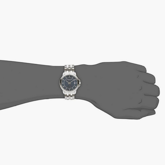 Raymond Weil Tango Stainless Steel Black Dial Quartz Mens Watch 5591-ST-20001 - Picture 3 of 7